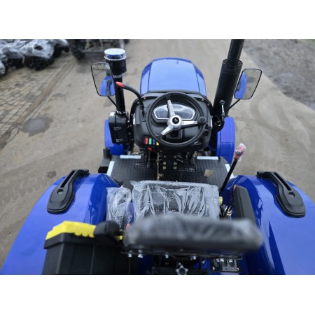 Трактор ДТМЗ 244Х із реверсом, євронавіскою, збільшена вага, серга-фаркоп